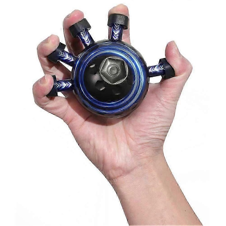 Extensor de degete, 20-45kg, negru, set de exercitii pentru maini