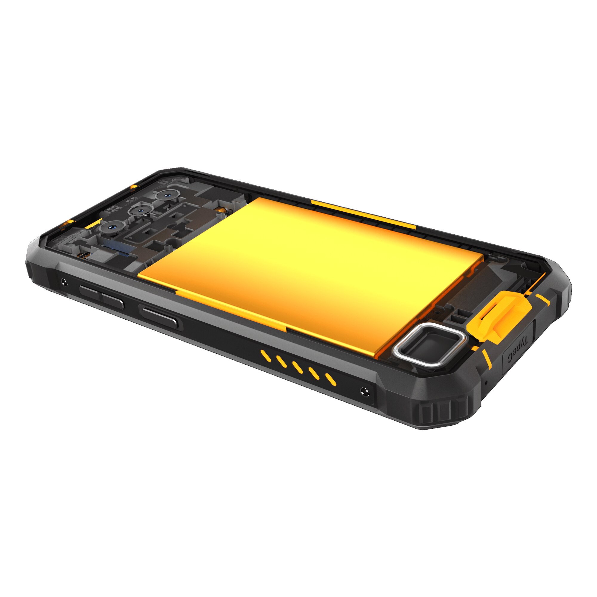 Telefon mobil Oukitel WP23 Plus, 6.52", 256GB/8GB, 10600mAh, 4G, Portocaliu