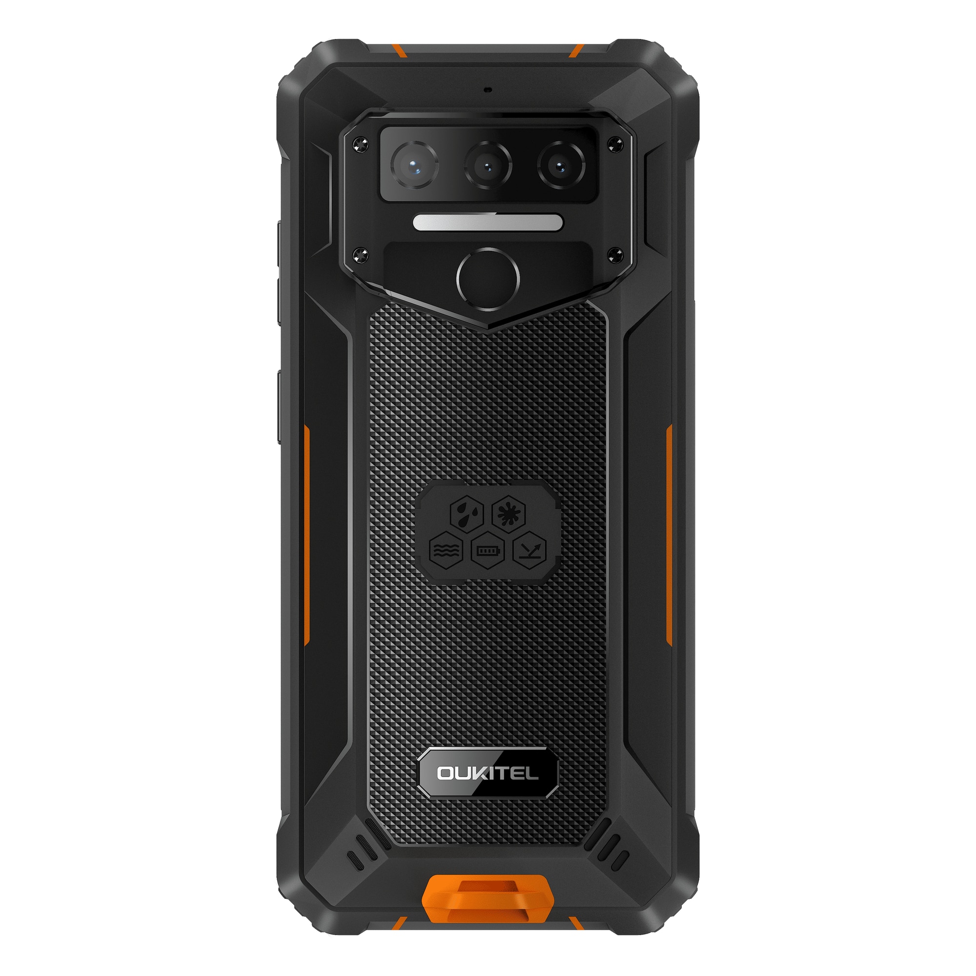 Telefon mobil Oukitel WP23 Plus, 6.52", 256GB/8GB, 10600mAh, 4G, Portocaliu