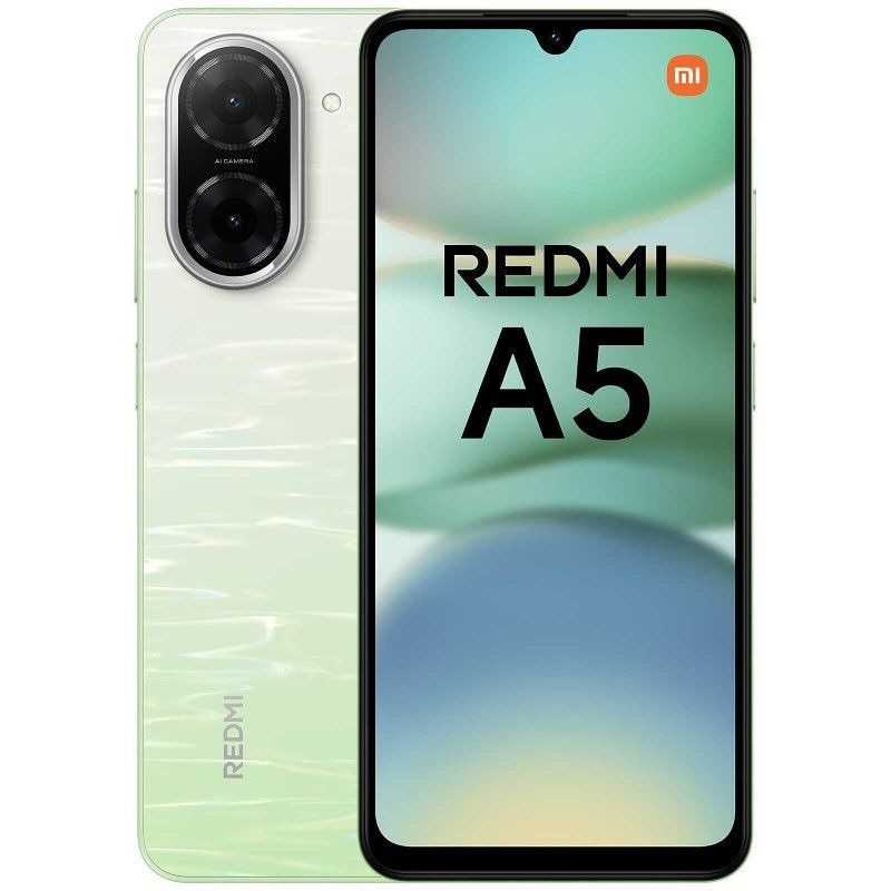Telefon mobil Xiaomi A5, Unisoc T7250, 4G, Dual Sim, 64GB/3GB, Verde Lake