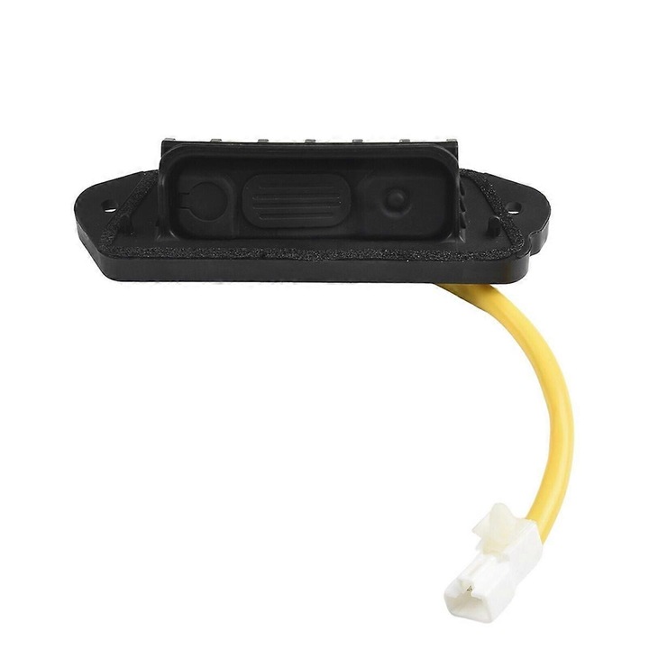 Buton comutator de eliberare a capacului portbagajului pentru Mitsubishi Outlander Sport/ASX/RVR 2011-2020, negru+galben, ABS