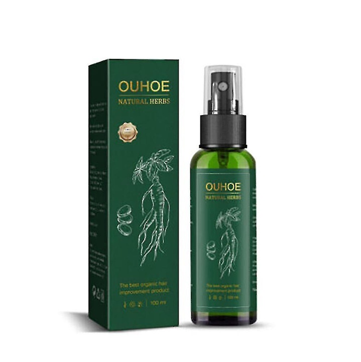 Serum de regenerare a parului cu ginseng, 100ml, pentru par normal si subtire, hidratare si intarire