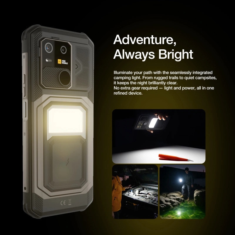 Telefon Rugged AGM G3 PRO 5G, 12GB RAM, 512GB ROM, camera termica 512x384, baterie 10000mAh, IP68/IP69K