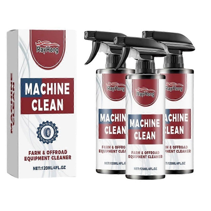 Spray curatare roti, 120ml, set de curatare si protectie, Rayhong 3 buc