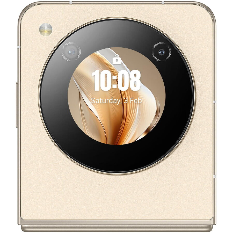 Telefon mobil ZTE Nubia FLIP, Dual SIM, 12GB RAM, 512GB, 5G, Gold