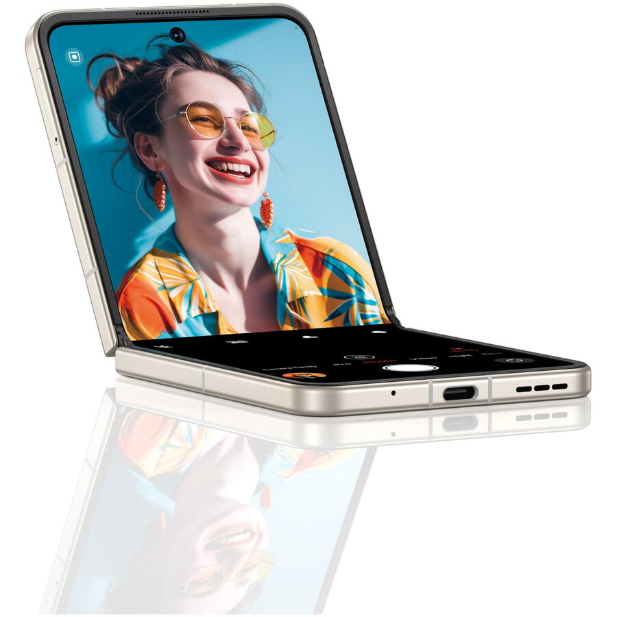 Telefon mobil ZTE Nubia FLIP, Dual SIM, 12GB RAM, 512GB, 5G, Gold
