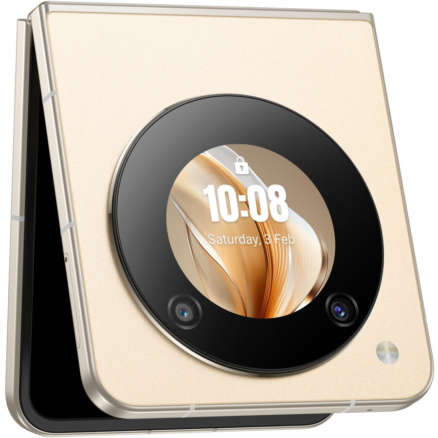 Telefon mobil ZTE Nubia FLIP, Dual SIM, 12GB RAM, 512GB, 5G, Gold
