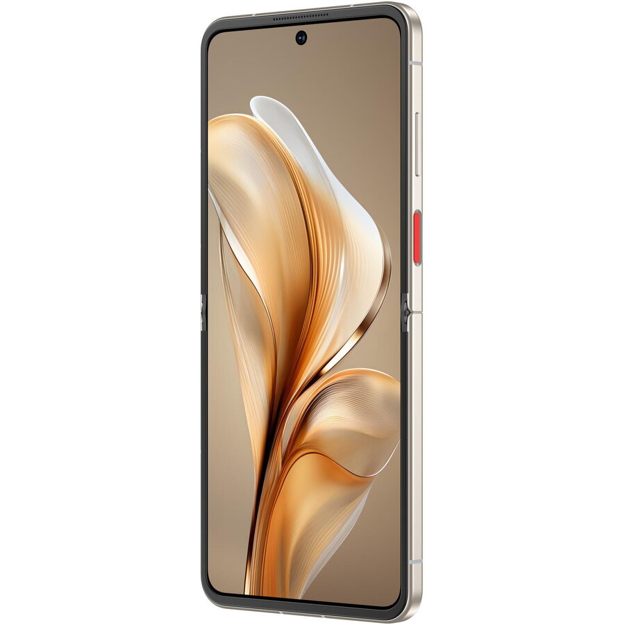 Telefon mobil ZTE Nubia FLIP, Dual SIM, 12GB RAM, 512GB, 5G, Gold