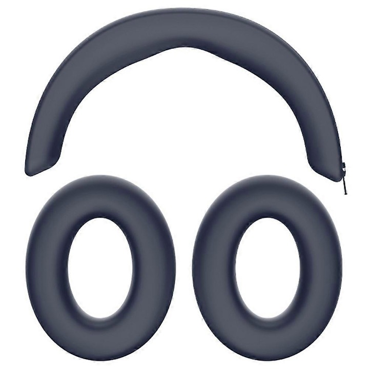 Комплект силиконови калъфи за слушалки Sennheiser Momentum 4, многоцветни, размери 103x84x20mm и 156.6x84.5x35mm