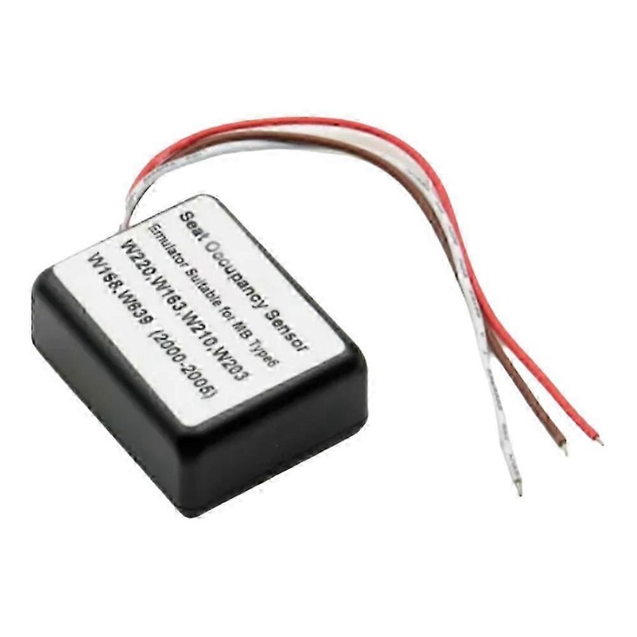 Ülésfoglaltság-érzékelő emulátor W220 W210 W203 W168 W163-hoz, ABS, egyszerű telepítés