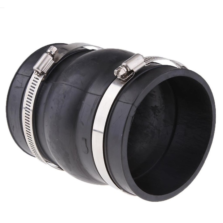 Elvezető tömlő, 97mm, műanyag, fekete, 1 darabos készlet