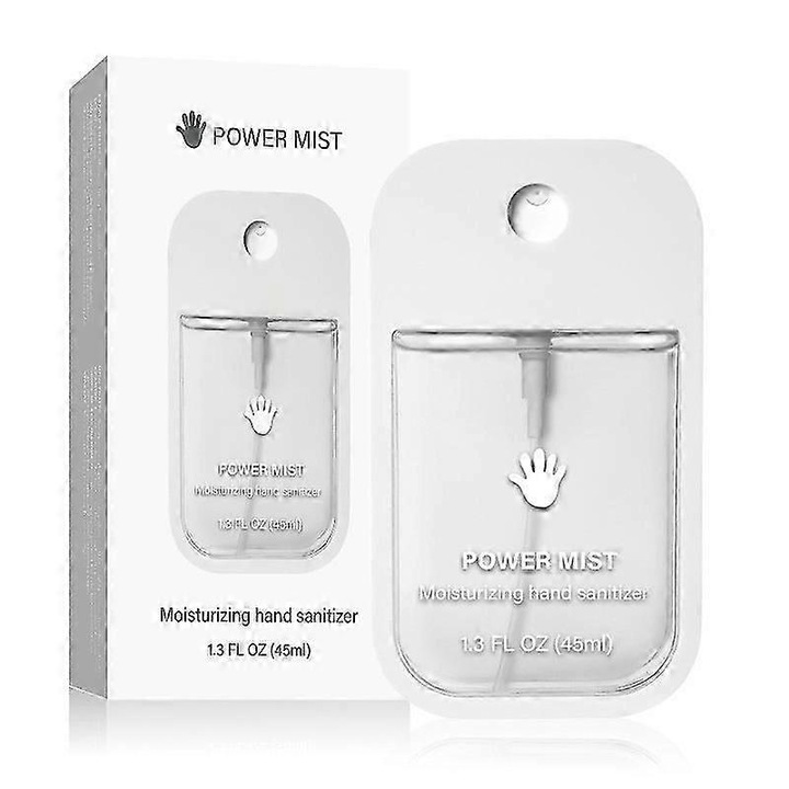 Spray igienizant pentru maini, 45 ml, alb