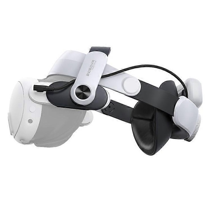 Каишка за VR слушалки Bobovr M3 Pro, комплект, 5200mAh, регулируема, повишен комфорт, за Meta Quest 3S/3