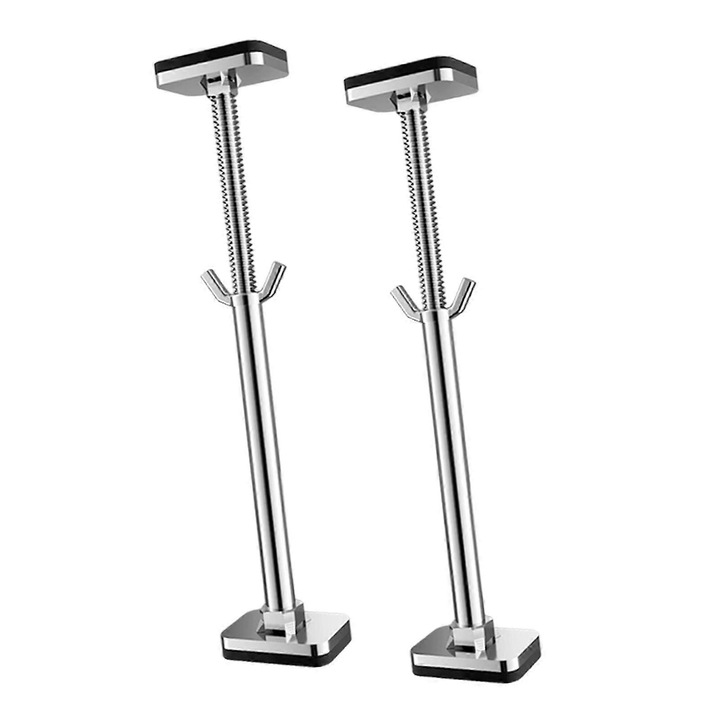 Rozsdamentes acél mosogatótálca tartó készlet, állítható, 18cm-28cm, 2 darab