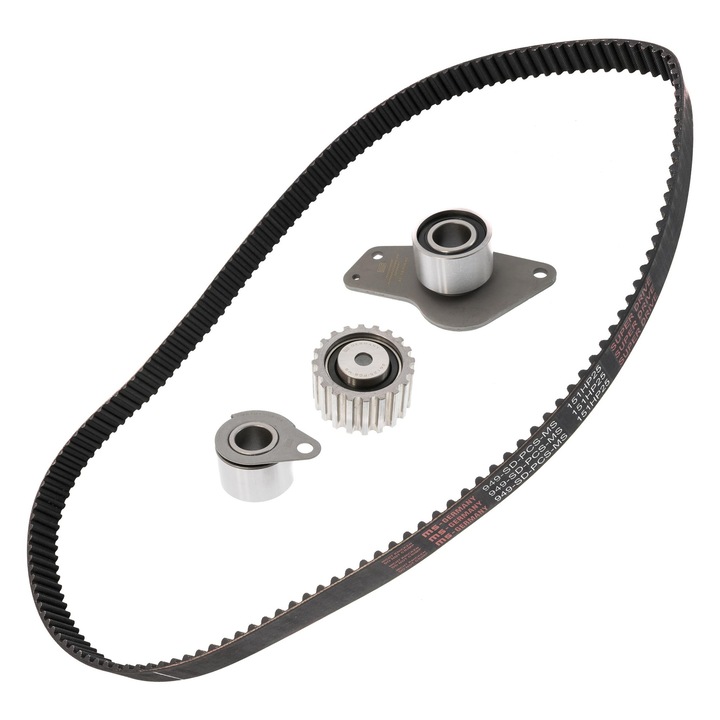 Master-Sport 4 részes autóalkatrész készlet, Renault Clio II, Express pick-up, Kangoo, Rapid, Thalia I vezérműszíj, 25,4x1438mm