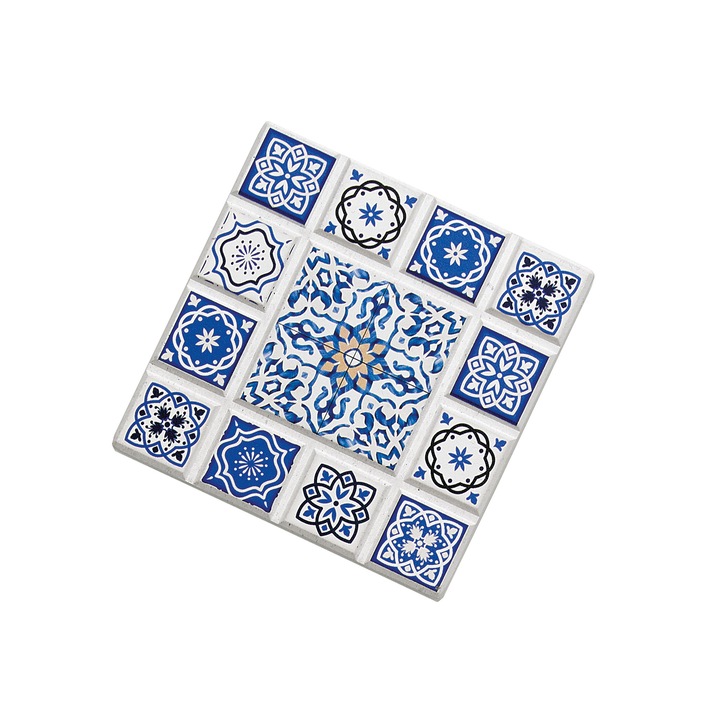 Zassenhaus Marrakesch italtartó, kerámia, 11x11cm, dekoratív