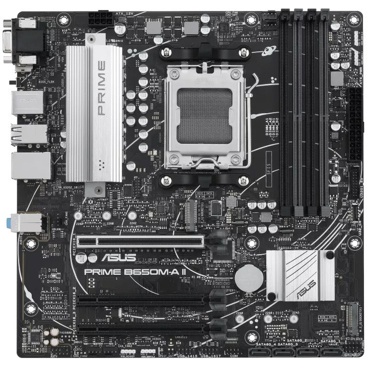 Placa de baza ASUS PRIME B650M-A II-CSM, Socket AM5