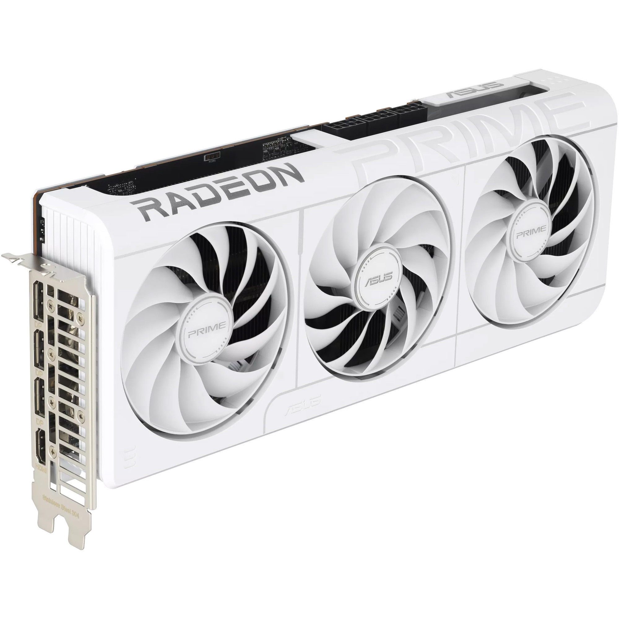 Placa video ASUS Prime Radeon™ RX 9070 XT OC White Edition, 16GB