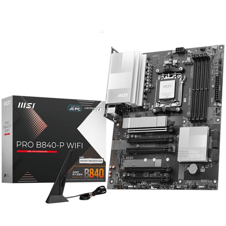 Дънна платка MSI PRO B840-P WiFi, Socket AM5