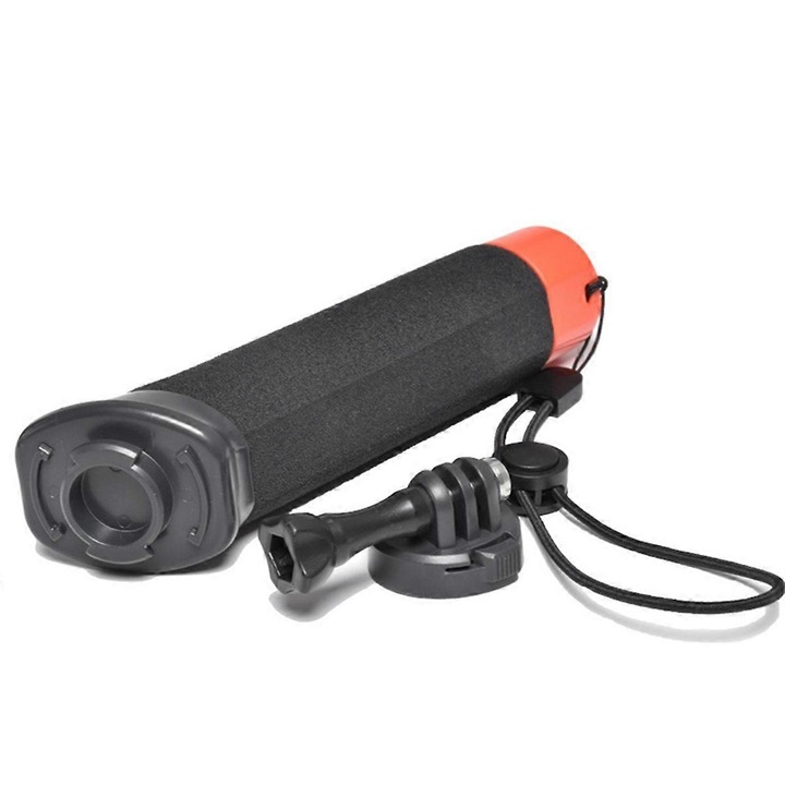 Плаваща дръжка за екшън камери Hero 12/11/10/9/8/7, черна и оранжева