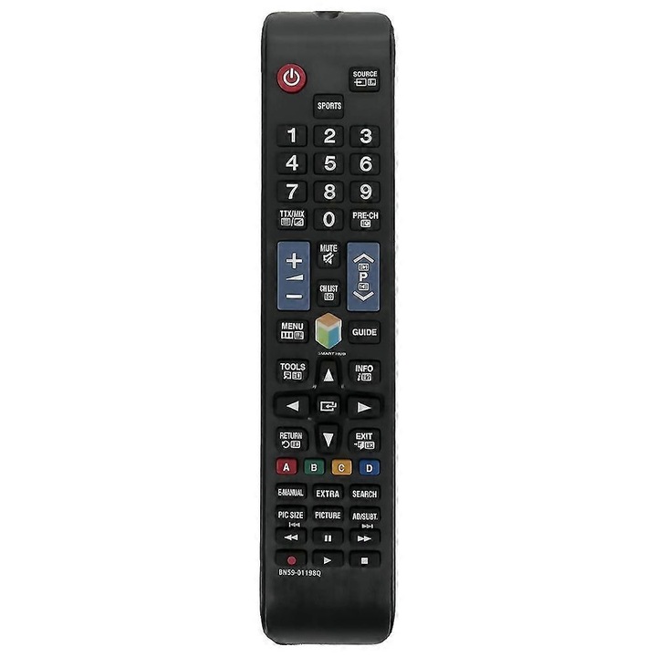 Telecomanda universala pentru TV, ergonomica, 1-8m, set de telecomanda