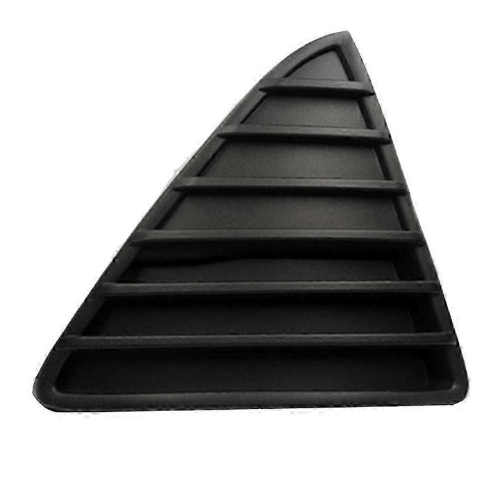 Capac grila triunghiulara pentru bara de protectie dreapta Ford Focus III 2012-2014, negru