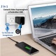 Зарядно с USB Full HD 1080P скрита камера, WIFI, Детекция на движение, Видео и аудио наблюдение в реално време чрез приложение, Черно