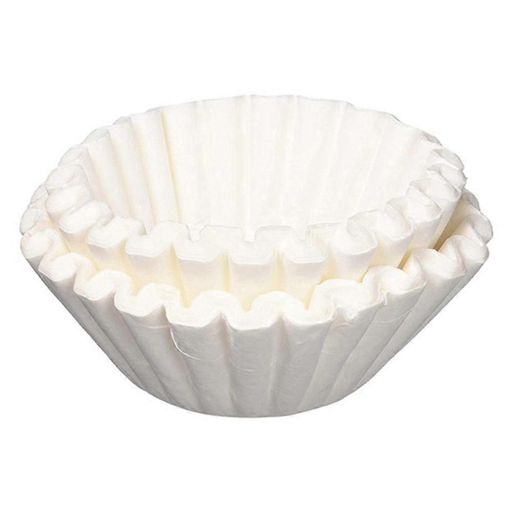 Filtru de cafea, 500 bucati, 8.5cm, alb