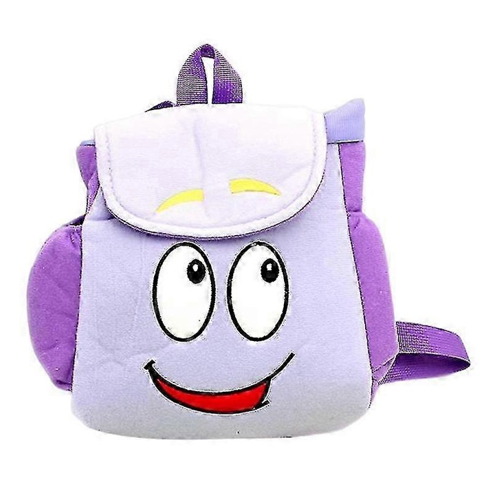 Gyerekhátizsák, térképpel, 30x29x7cm, rózsaszín