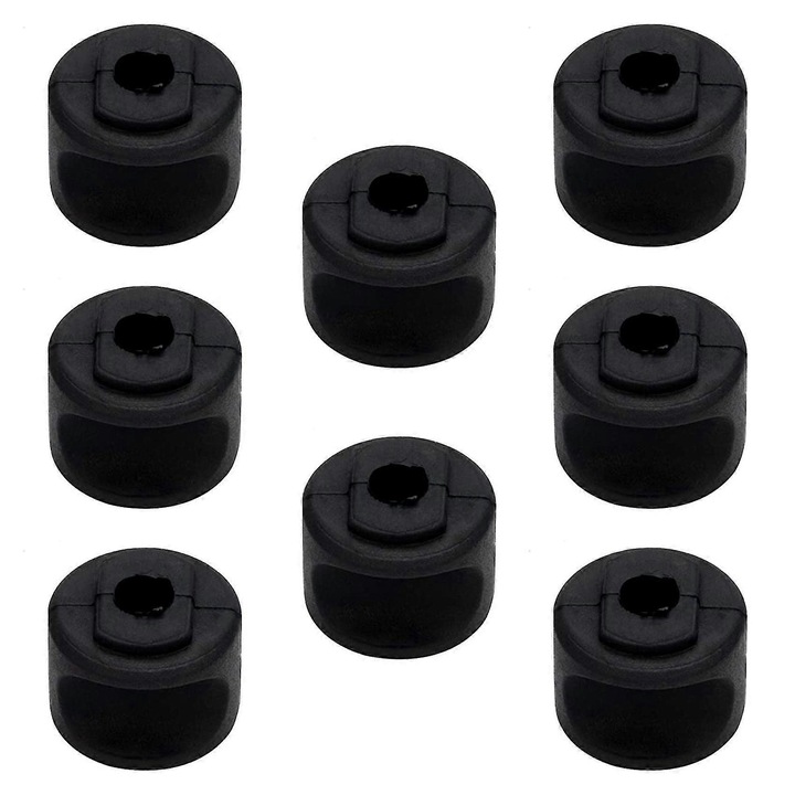 Stabilizátor persely készlet, 8 darab, fekete, Polaris Sportsman 335, 400, 450, 500, 550, 570, 600, 700 modellekhez