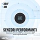 Detector gaz inteligent smart WiFi NEXTLY, detectie CH4/GPL, alarma sonora si vizuala, notificari in aplicatie, control valva, 2.4GHz, alimentare USB, compatibil Smart Life, alb