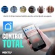 Detector gaz inteligent smart WiFi NEXTLY, detectie CH4/GPL, alarma sonora si vizuala, notificari in aplicatie, control valva, 2.4GHz, alimentare USB, compatibil Smart Life, alb