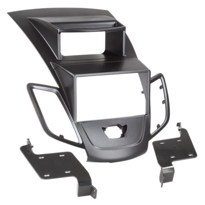 Рамка за радио 2 DIN ACV за Ford Fiesta (JA8/JR8) 08/2008 - 06/2017, черна, 98x173 мм