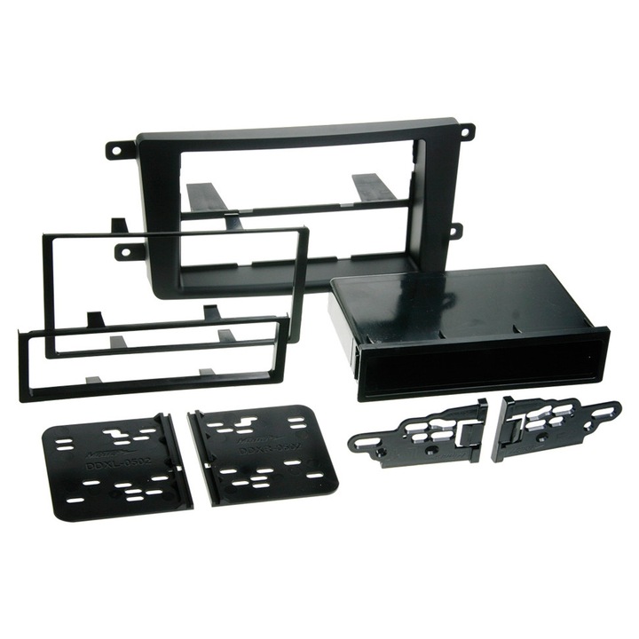 ACV 2 DIN rádió beépítő keret, fekete, Mazda CX-9 (TB) 2007-2015, méretek: 98x173mm