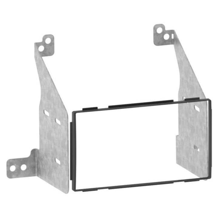 Rama radio 2 DIN ACV, fekete, Nissan Pathfinder (R51) 2004-2013, méretek 98x173mm