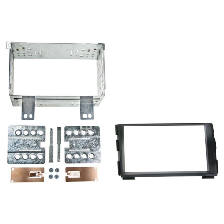 Rádiókeret 2 DIN, ACV, Kia Ceed 08/2009-05/2012, Kia Ceed_sw 08/2009-08/2012, Kia Proceed 03/2011-02/2013, fekete, méretek 98x173mm