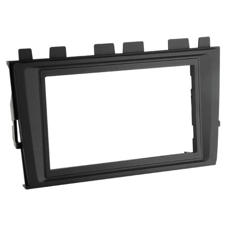 ACV 2 DIN rádiókeret, fekete, VW Polo 2019-2021 és VW T6.1 2018-2021