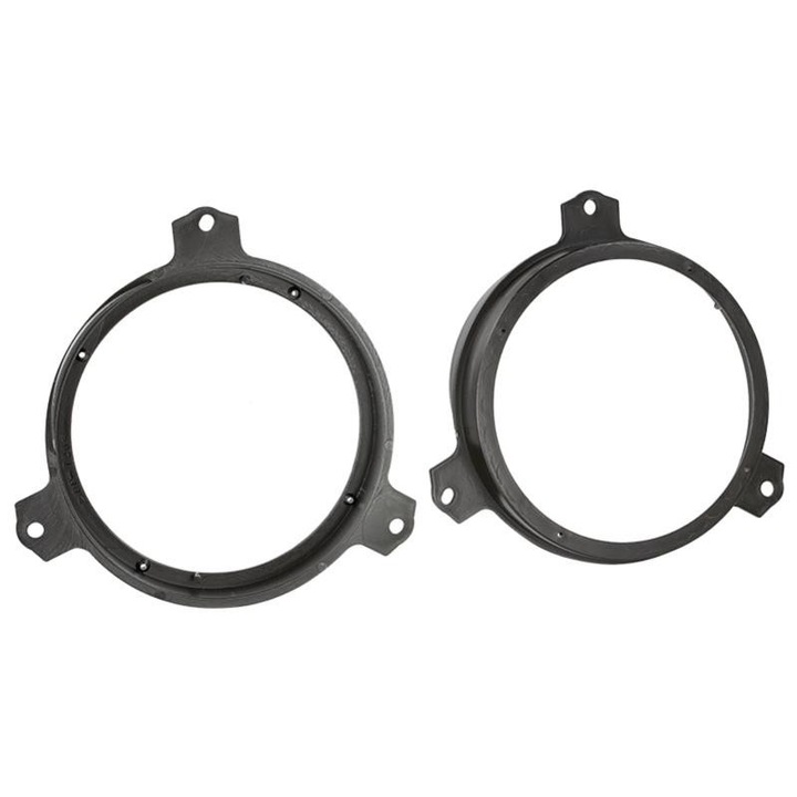 Set pierscieni glosnikowe ACV 165mm, plastic, pentru Citroen C1, Toyota Aygo, Peugeot 108, inaltime 22mm