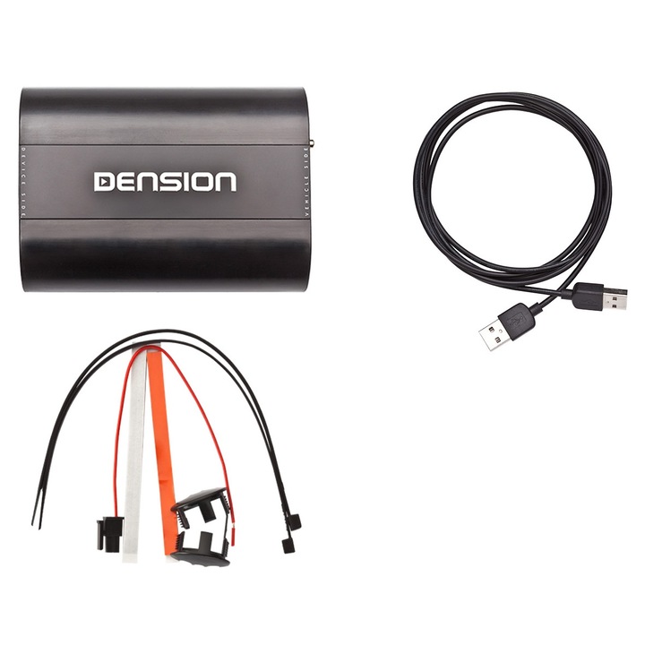 Dension DAB+U rádióvevő, USB, DAB, DAB+, DMB-R, szett, 12V