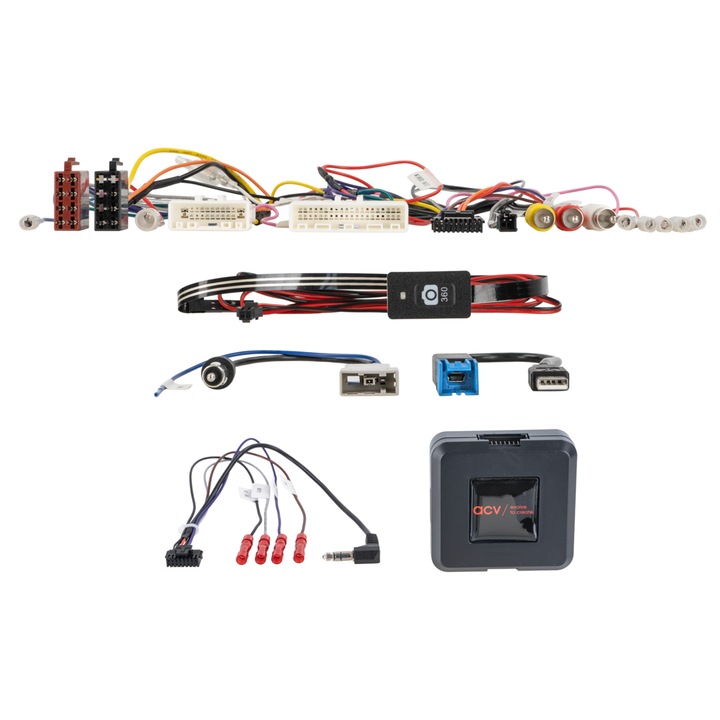 Adapter pentru volan ACV Nissan 20Pin/40Pin, suport camera 360