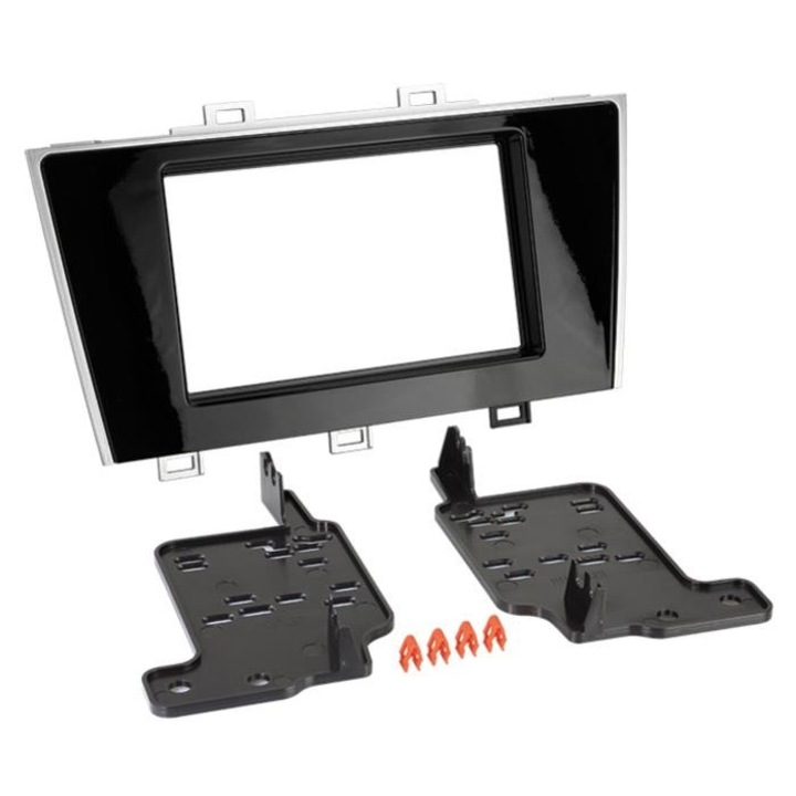 Rama radio 2 DIN ACV Subaru Legacy, Outback 2018-2019, fekete, 98x173mm