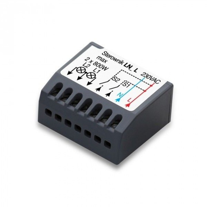 Receptor radio, Proxima LN-L, 2 canale, 230V, 36x42x21mm, 999 telecomenzi