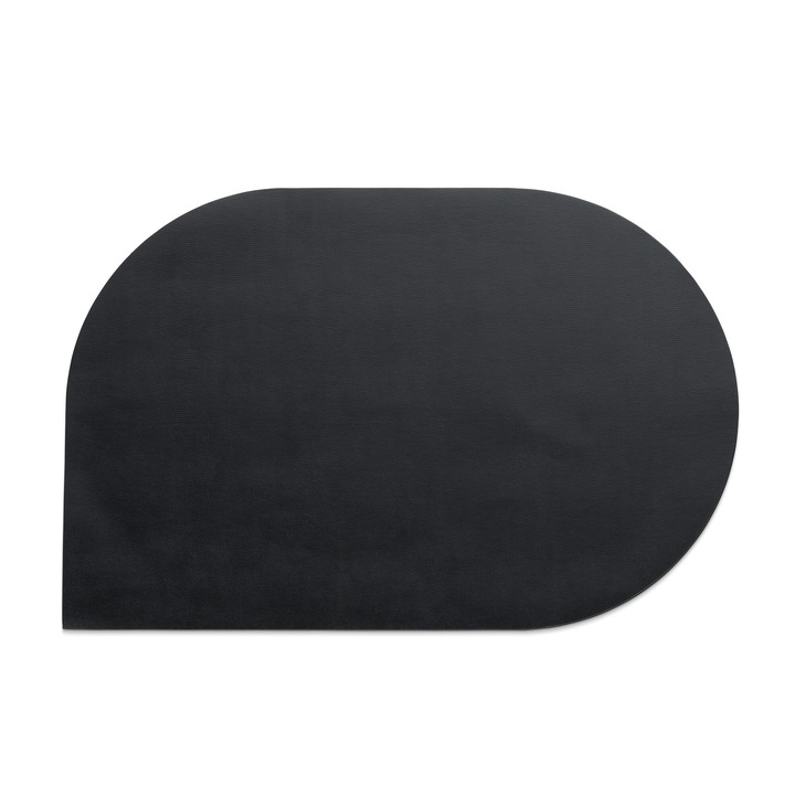 Serveta Kela, piele sintetica, 45x30cm, neagra