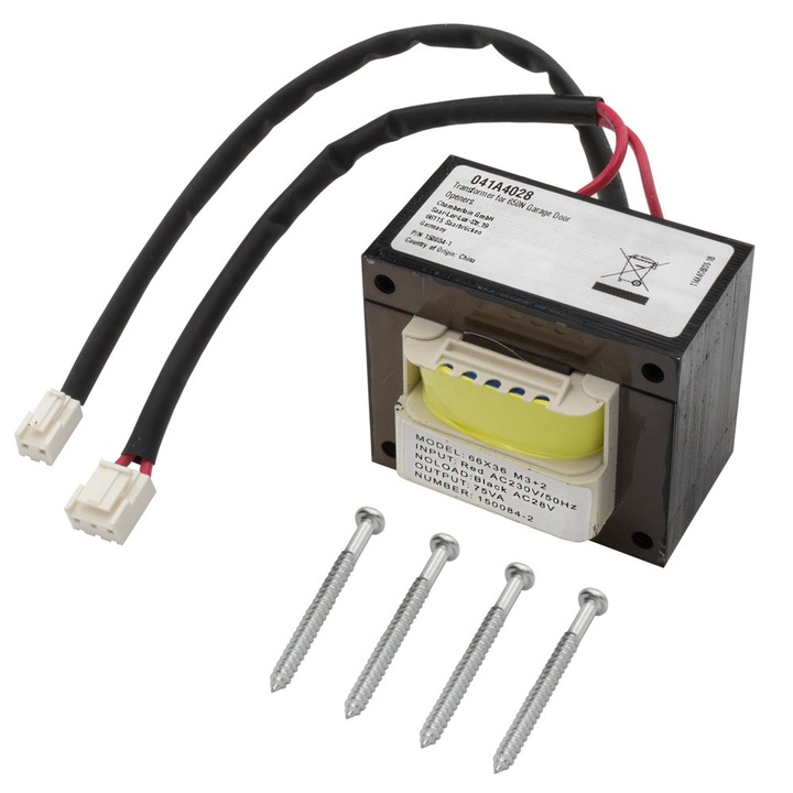 Transformator LiftMaster 041A4028, 75VA, pentru sistem automatizare ML700EV