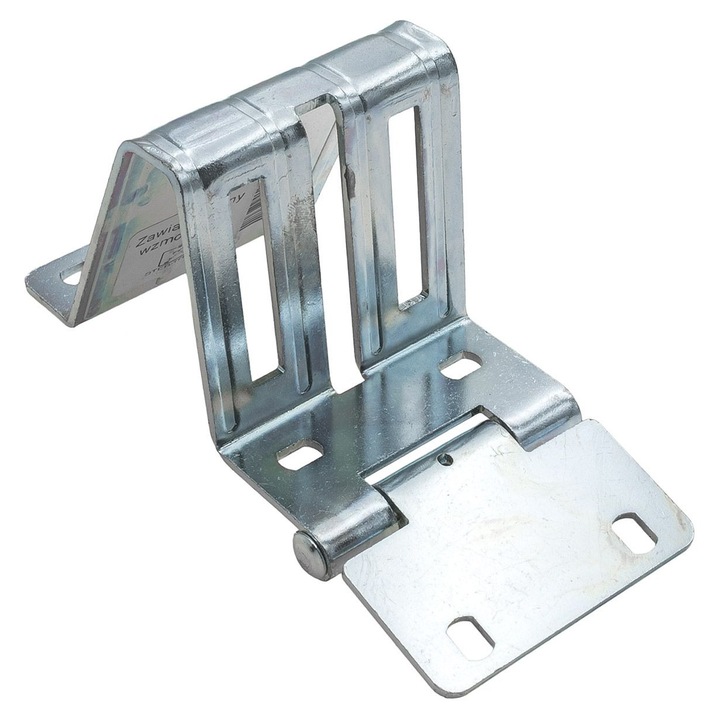 Zsanérkészlet, Megerősített oldalsó zsanér, szegmentált keretekhez, egyenes, 30x10 cm