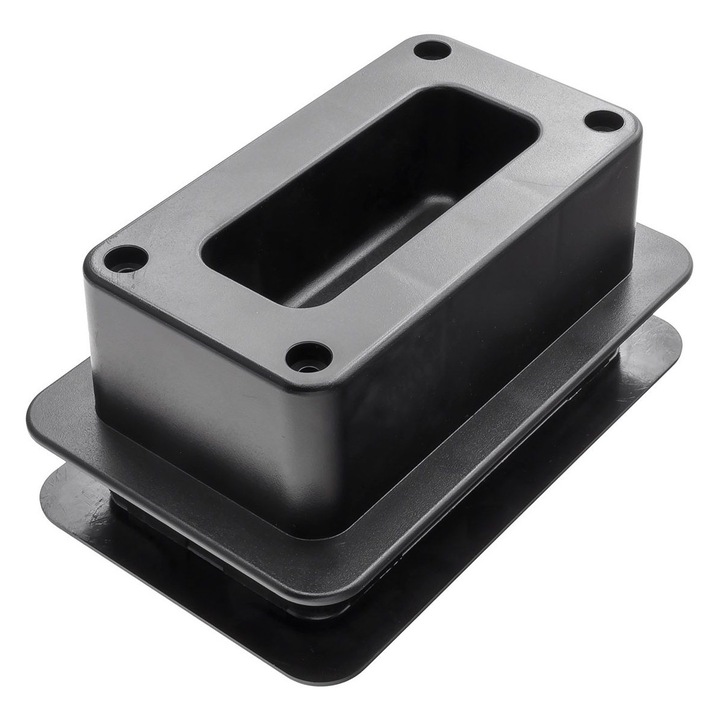 Maner pentru usi glisante, Wiśniowski, PVC, Negru