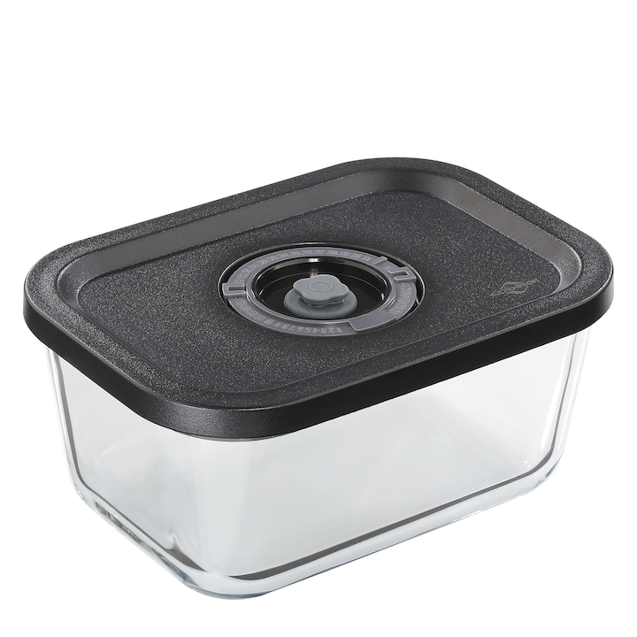 Cutie alimentara, Kuchenprofi, Pentru vidat, Sticla borosilicata/Plastic, 0.8L