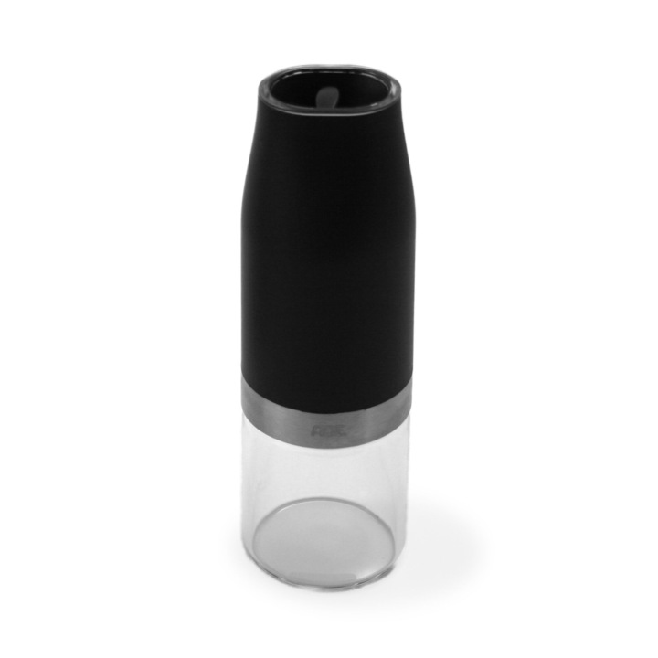 Macinator electric de sare sau piper ADE, 6x18,5cm, ceramica, negru