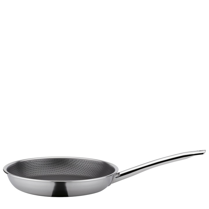 Tigaie Spring, 24cm, inox 18/0, 8 straturi, rezistenta la zgarieturi