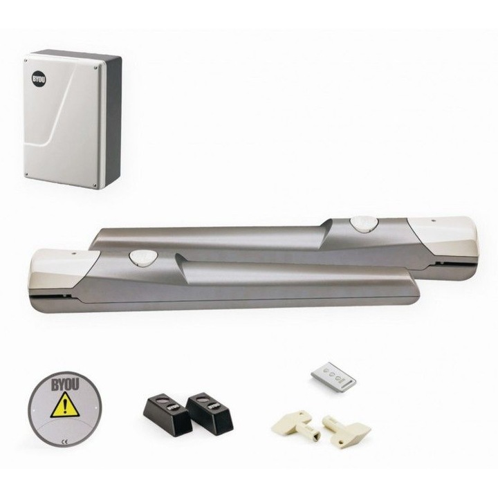 Set automatizare porti Beninca BEAUTY, 2 m, 200 kg, 24 Vdc, fotocelule, telecomanda 433,92 MHz